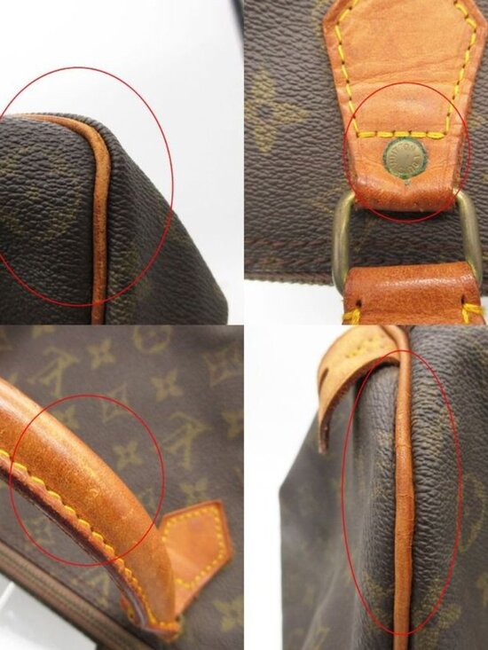 Louis Vuitton Vintage Monogram Speedy 35 Boston Bag - Picture 10 of 10